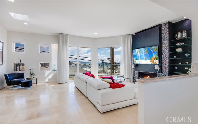 Spacious living room.  Soon to be unobstructed view.