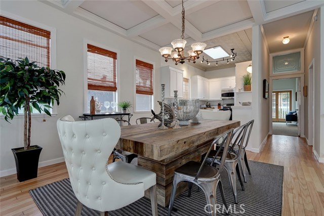 Enjoy a seamless flow from the dining room to the kitchen for easy entertaining.