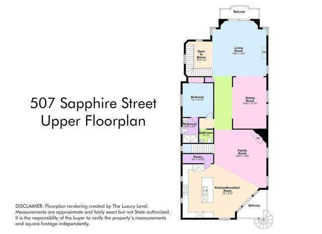 So much room to grow with many great spaces; choose from 3 balconies to enjoy your morning cup of joe or read a book.