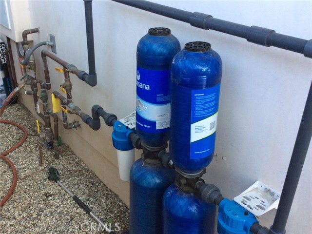 Whole home water filtration systems on each home as well as fire sprinkler systems as well