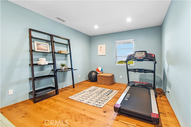 Fourth Bedroom used as a Gym