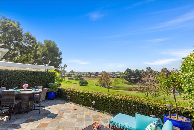 Golf Course views off beautiful Patio