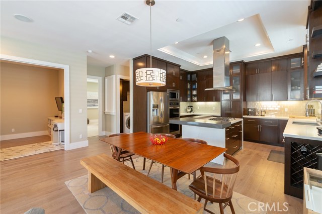 High ceilings, European Oak flooring, designer lighting...