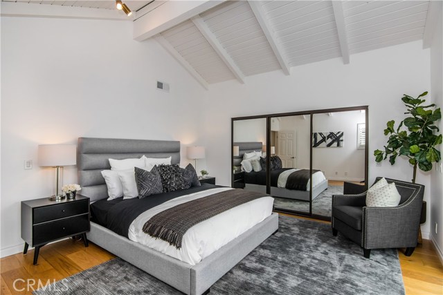 Master suite located upstairs