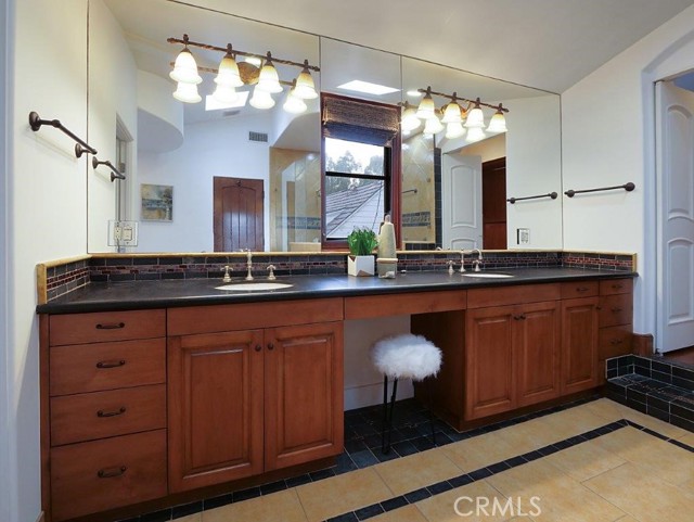 Master Bathroom Double Vanity