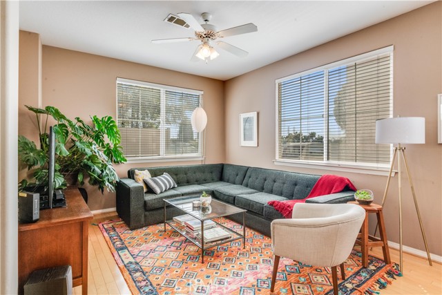 Sun drenched Den / Family Room