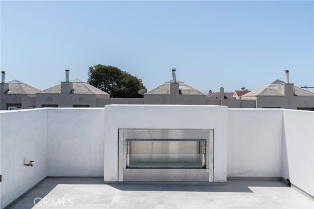 Roof top deck with ocean views