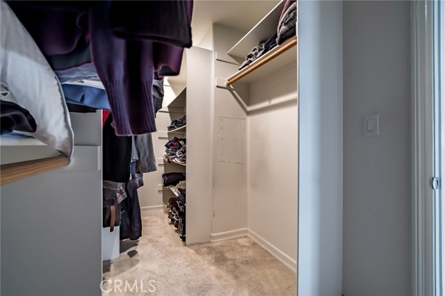 Master Bedroom walk-in closet.