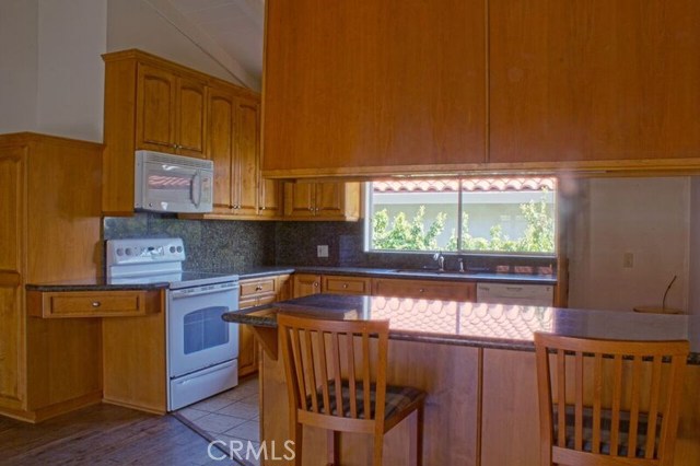 kitchen with island