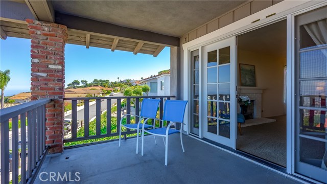 View deck off master bedroom