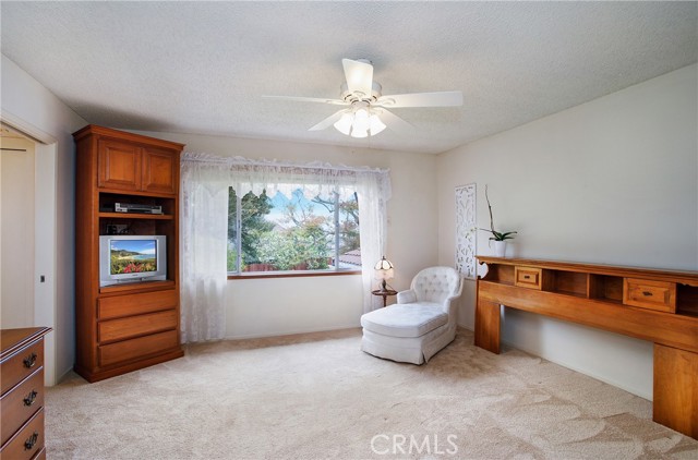 Large master suite (shown with King headboard)
