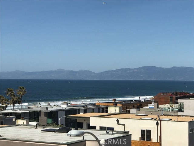 View from living room, deck and kitchen
