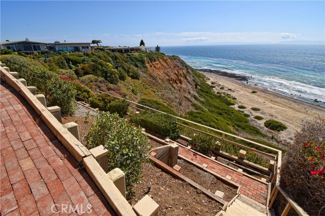 Views from the nearby hillside walkway