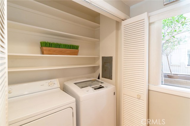 full size washer and dryer included