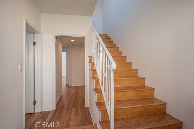 New hardwood flooring on entry level and all bedrooms