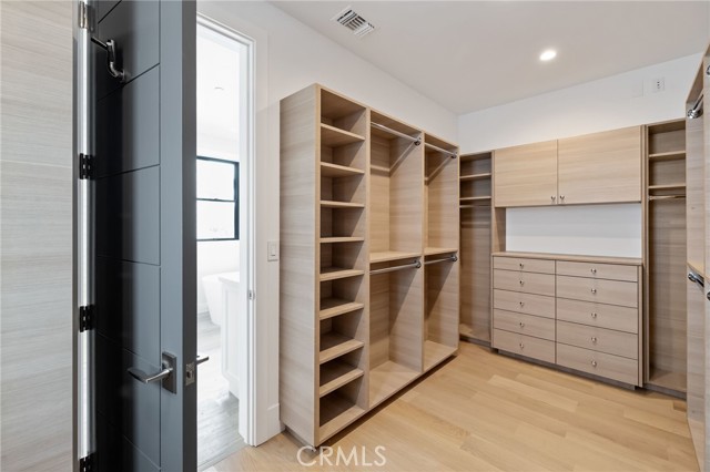 Boutique inspired walk in closet