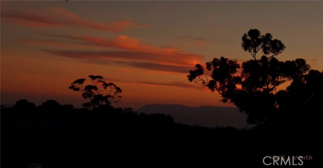 A burst of stunning red skies