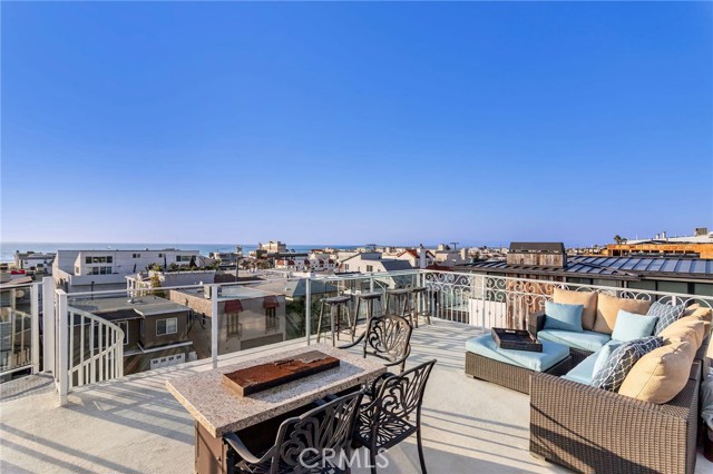 Enjoy spectacular views from the spacious rooftop deck.