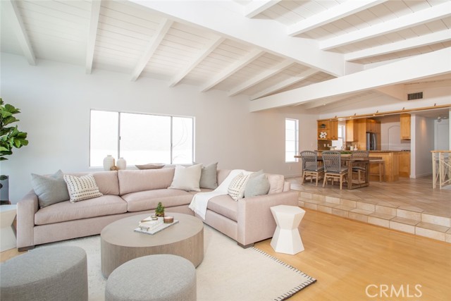 Upstairs living room and dinning room