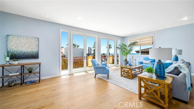 Living room as you come up the steps