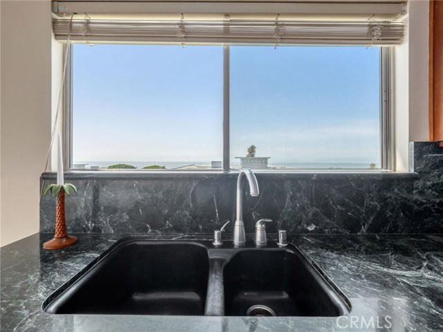 Ocean view from the kitchen sink - Rare at the Bay Club