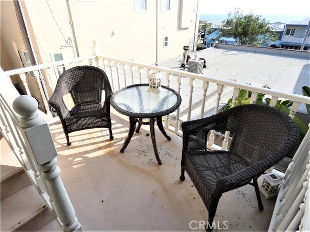Ocean view deck off master suite.
