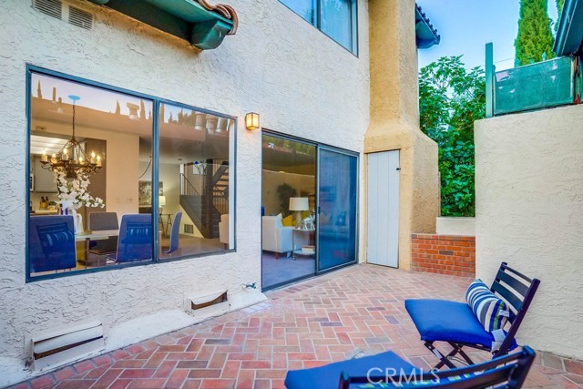 Patio looking in 
