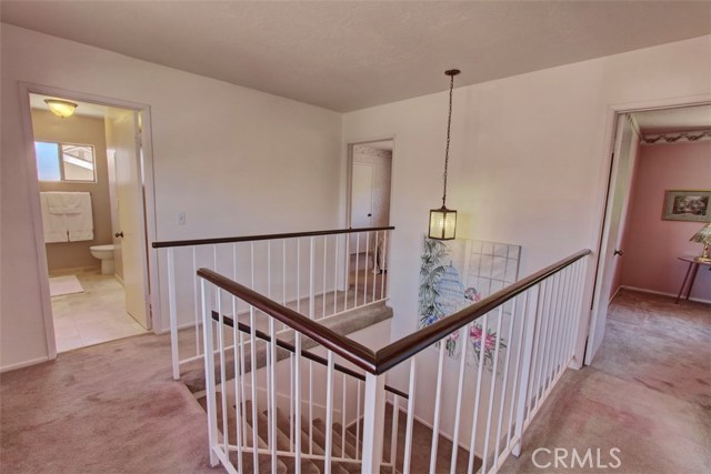 Upstairs lovely staircase view