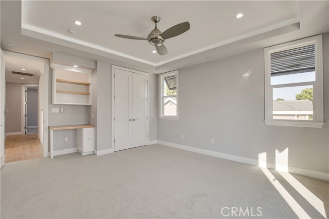 BEDROOM NO. 1 BUILT IN DESK