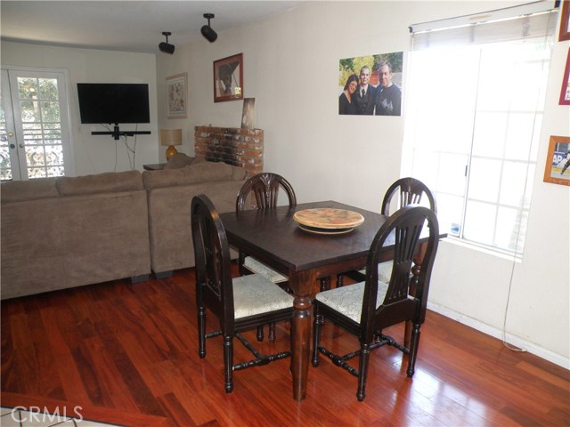Breakfast nook in family room