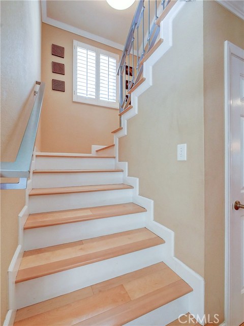 now up the stairs