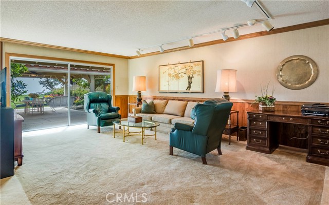 Separate Family Room with Wet Bar