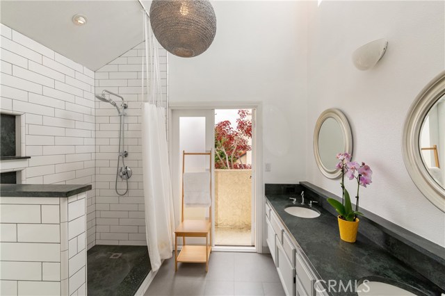 Updated master bathroom