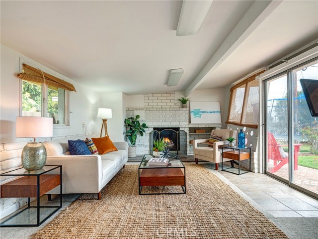 This roughly 400 square foot detached addition is not permitted but is the perfect playroom or office set up. The gas fireplace makes this room even better!