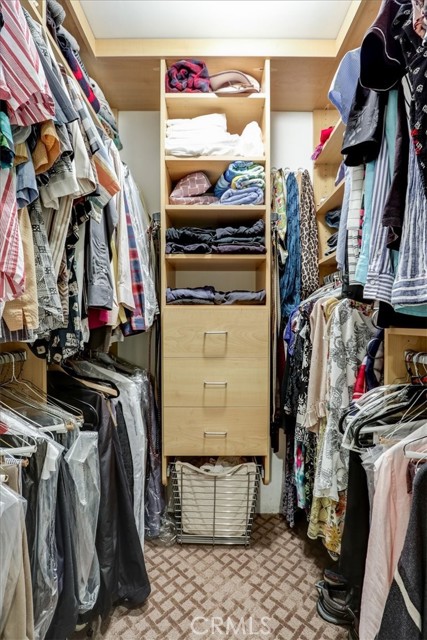 Great Walk in custom closet in the Primary Suite as well!