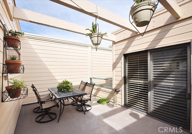 Deck with Sliding Doors to Guest Room