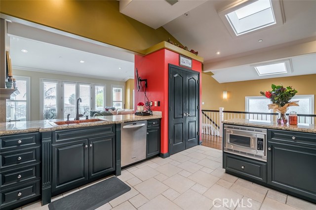 Don't miss the built in double door pantry