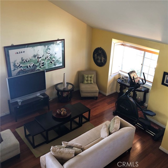 Living room view from above!