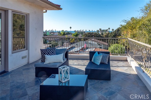 Great patio off of the living room - enjoy an ocean view!