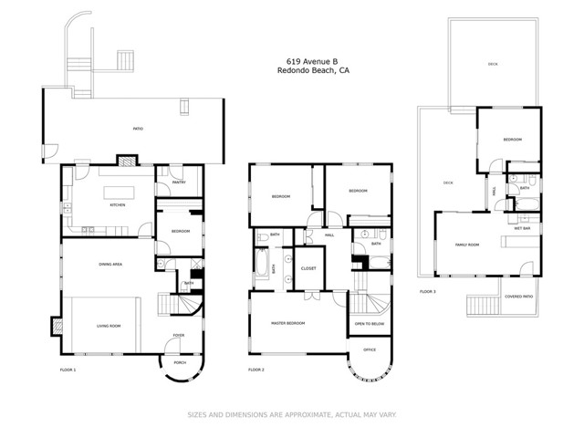 619 Avenue B, Redondo Beach, California 90277, 5 Bedrooms Bedrooms, ,3 BathroomsBathrooms,Residential,Sold,Avenue B,SB21044524