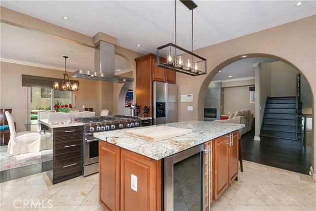 view to dining , living & upper level