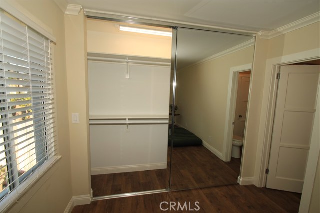 Closet has double poles and lighting!  Nice 2