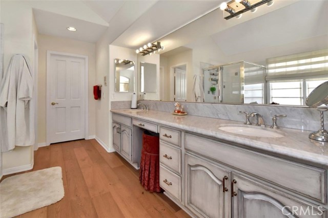 Master Bathroom with Double Sink Vanity