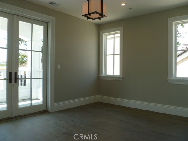 Upstairs Front Bedroom with Outside Deck