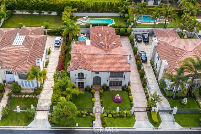 Front aerial view of this terrific estate home!