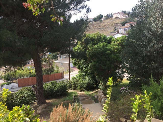 Front yard looking onto San Bernardino