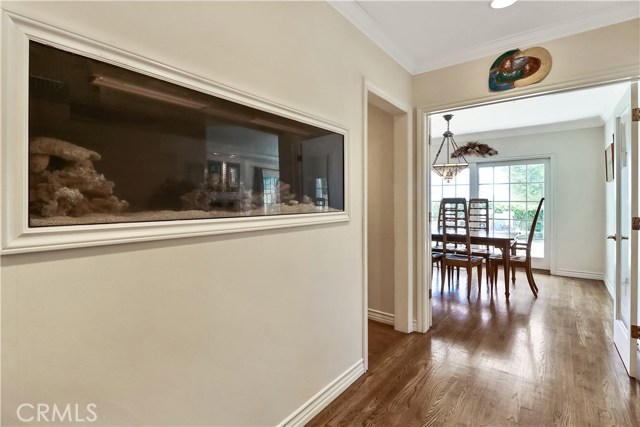 Foyer leading to the elegant Formal Dining Room