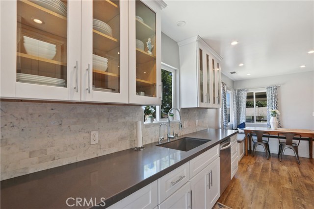 Carrerra marble backsplash