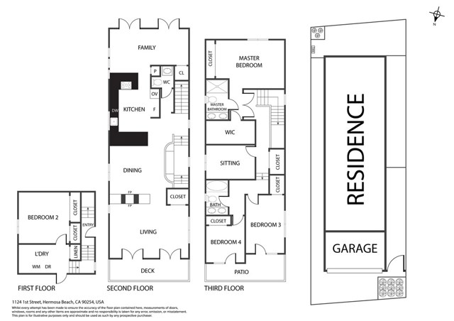 1124 1st Street, Hermosa Beach, California 90254, 4 Bedrooms Bedrooms, ,3 BathroomsBathrooms,Residential,Sold,1st,SB20124705