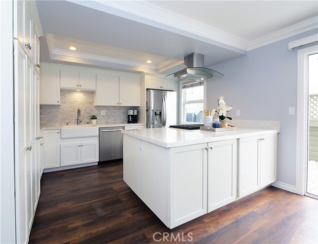 Light and bright Chef's kitchen.